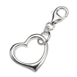 ZEEme Charms Club Herz Geschenkidee für Sie: ZEEme Herz-Charm-Anhänger