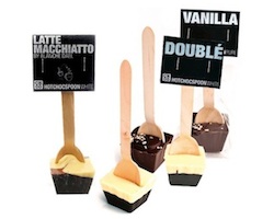 Heisse Schokolade von hotchocspoon Schokoladen-Geschenk: Heiße Schokolade am Löffel