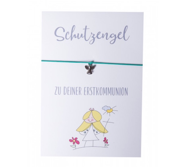 Kleinigkeit zur Kommunion: Schutzengel mit Armband