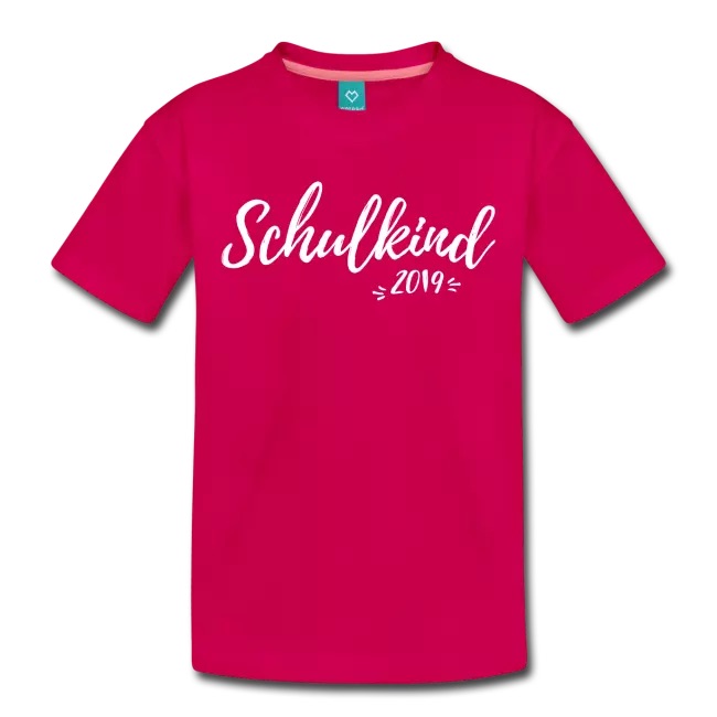 Geschenk zur Einschulung: Schulkind 2019 T-Shirt