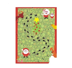 Weihnachtsmann Adventskalender