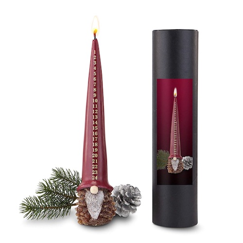 Adventskalender Kerze - originell und anders als ein klassischer Adventskalender