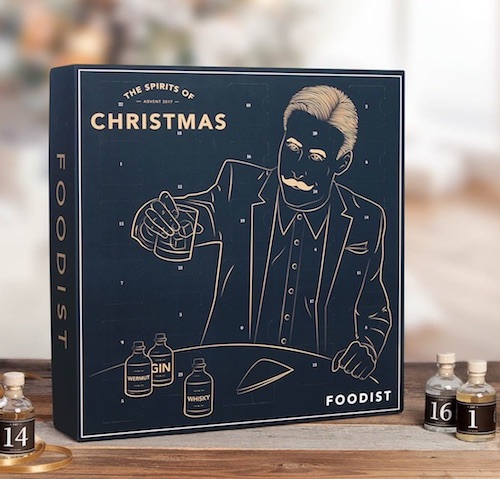 Originelle Adventskalender: Spirits Adventskalender 2017 von Foodist