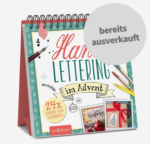 Handlettering im Advent - Kreativer Adventskalender