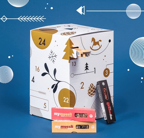 Müsliriegel-Adventskalender von mymuesli
