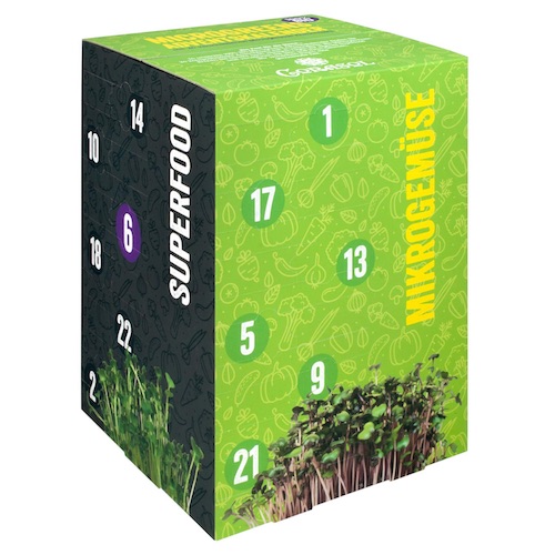 Mikrogemüse-Adventskalender