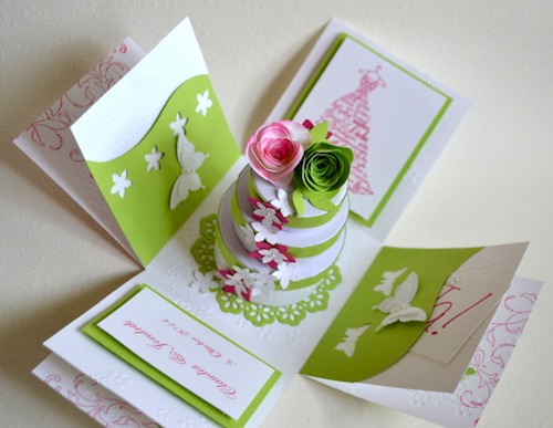 Geldgeschenk zur Hochzeit: Aufspringbox