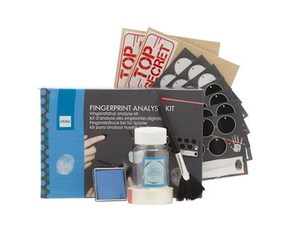 Wichtelgeschenk für Kinder für 5 Euro: Fingerabdruck Analyse Set