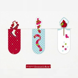 Günstiges Wichtelgeschenk: Magnet Lesezeichen