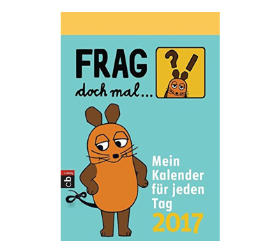 Wichtelgeschenk für Kinder: Maus Kalender 2017