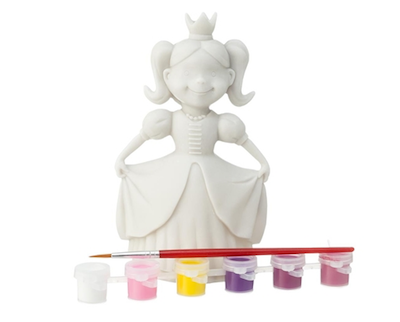 Wichtelgeschenkidee für Kinder: Malset Prinzessin oder Ritter
