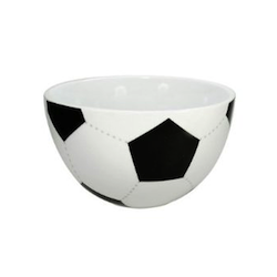 Geschenkidee Fussball WM 2014: Müslischale Fußball