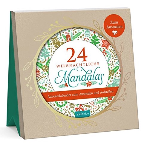 Adventskalender für Frauen: Mandala Adventskalender zum Ausmalen