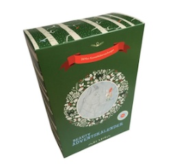 Adventskalender gefüllt mit veganer Naturkosmetik