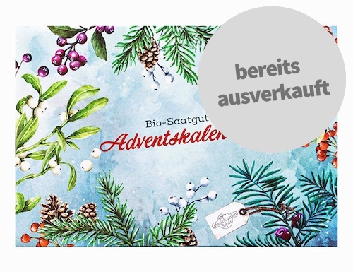 Bio Saatgut Adventskalender 2018