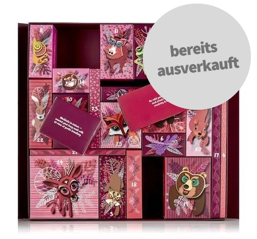 Deluxe Adventskalender von The Body Shop 2018