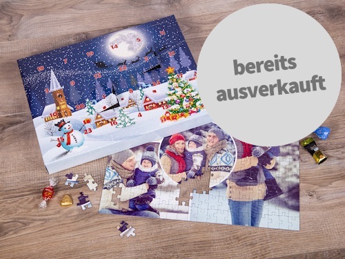 Fotopuzzle Adventskalender