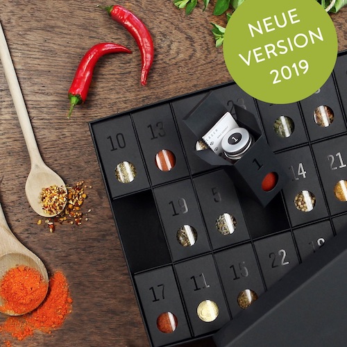 Gewürz-Adventskalender - Version 2019