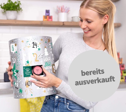 Adventskalender gefüllt mit Gewürzmischungen