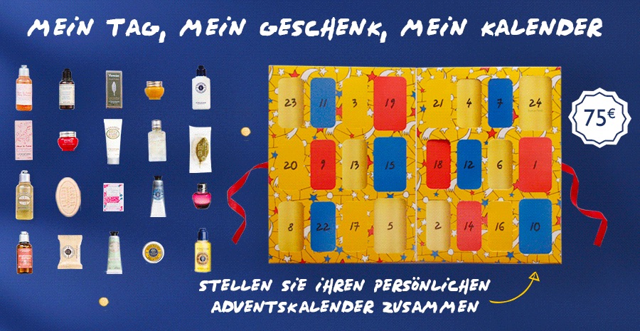 Individuell füllbarer Adventskalender
