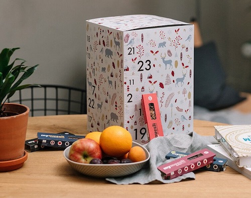 Müsliriegel-Adventskalender von mymuesli - Edition 2019