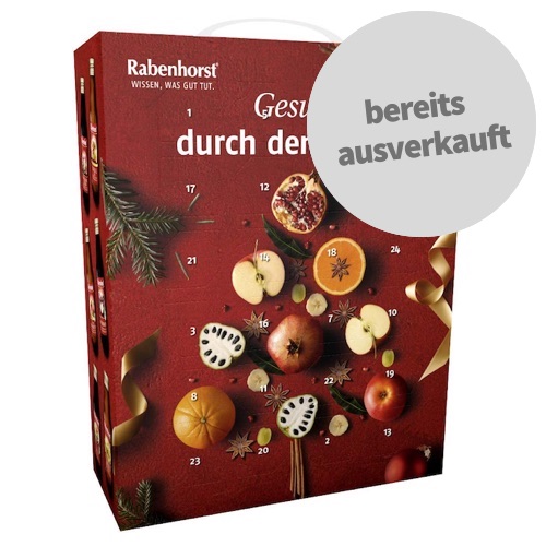 Saft Adventskalender 2019 von Rabenhorst