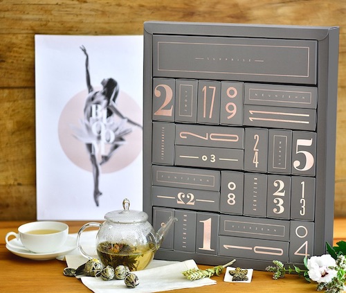 Adventskalender für Frauen: Teeblumen Adventskalender