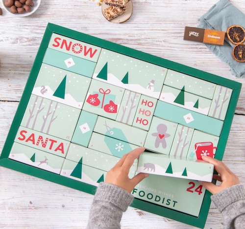 Veganer Adventskalender für Frauen: Foodist Adventskalender vegan 2019