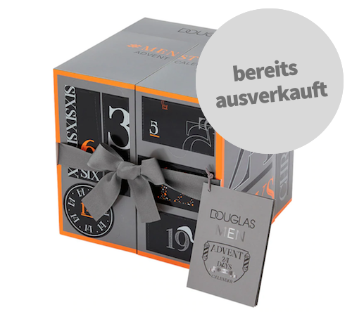 Herren Adventskalender für Männer von Douglas