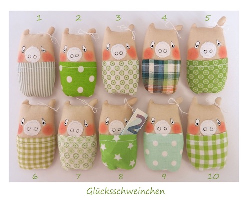Glücksschweinchen als niedliche Verpackung für ein Geldgeschenk zum Schulstart