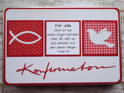 Konfirmation Geschenkbox