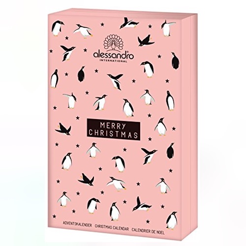 Beauty-Adventkalender 2017: alessandro Adventskalender gefüllt mit Nagellack & Nagelpflegeprodukten