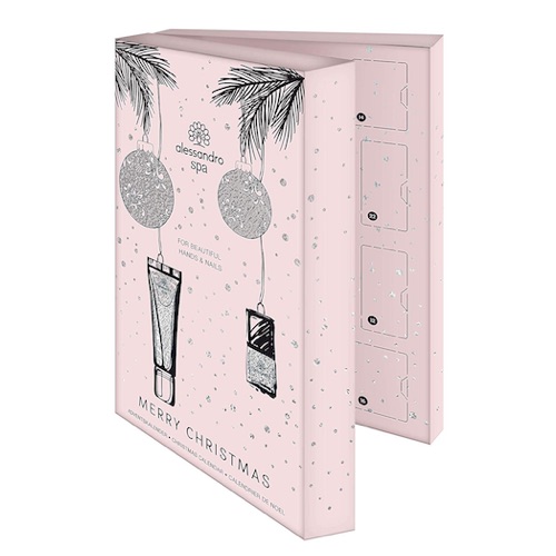 Beauty-Adventkalender 2019: alessandro Adventskalender gefüllt mit Nagellack & Nagelpflegeprodukten
