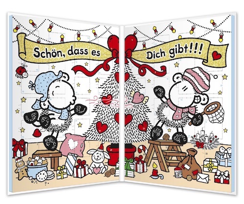 Adventskalender für Paare: Sheepworld Adventskalender für Liebespaare