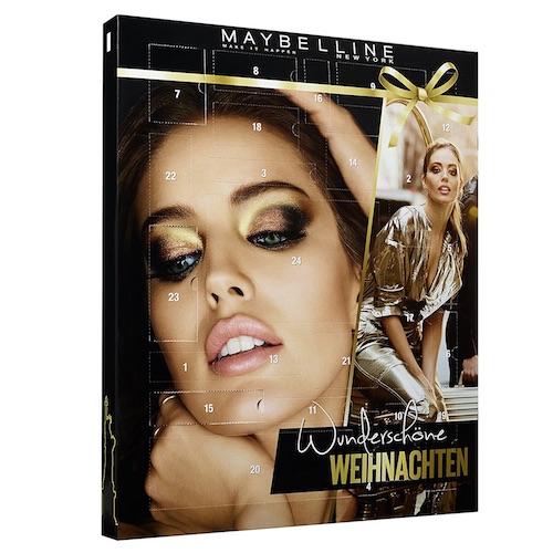 Beauty Adventskalender 2017: Maybelline New York Adventskalender