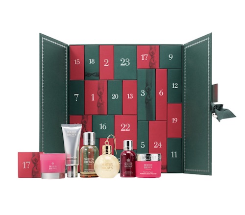 Kosmetik Adventskalender von Molton Brown aus London