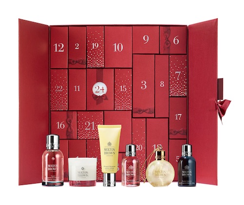 Kosmetik Adventskalender von Molton Brown aus London