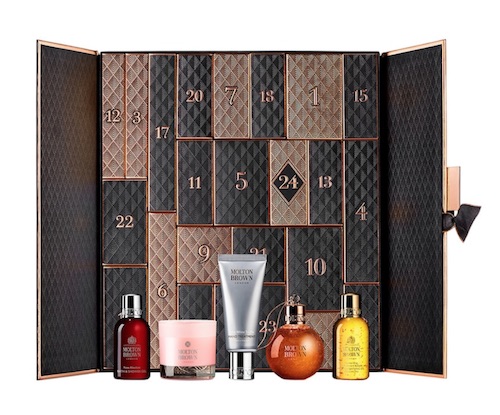 Kosmetik Adventskalender von Molton Brown aus London