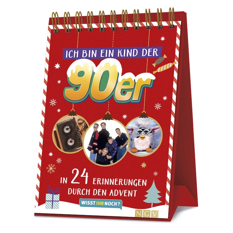 90er Memes Adventskalender zum Aufstellen