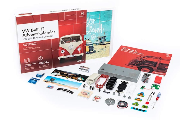 VW Bulli Modellbau Adventskalender 2020